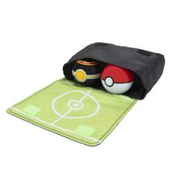 Pokemon Pikachu Med Luxury Ball Och Poke Ball Clip N Go Bandolier Set