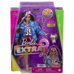 Barbie Extra Docka med katt Basketball Jersey Klänning