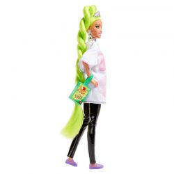 Barbie Extra Docka Grönt hår Neon