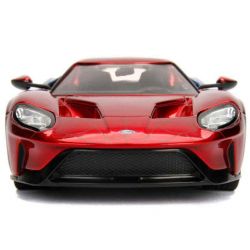 Spiderman bil med figur Ford GT 2017 1:24 Marvel 