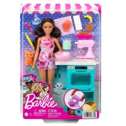 Barbie Docka med spis och bakset
