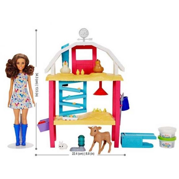 Köp Barbie Hatch & Gather Egg Farm - Leksakscity.se