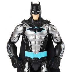 Batman Figur med grå och svart dräkt blå 30 cm DC Comics