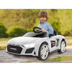 Elbil Audi R8 Vit Einhell Version Jamara 18 volt