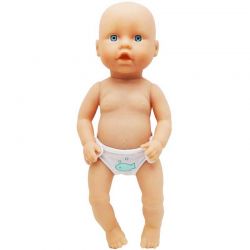 Baddocka med Badblöja Dolls World 