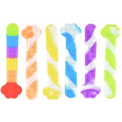 Strip Suction Cat claw Fidget Octoplop It Squid Pop Kattass med sugproppar 27 cmSquido Popit Strip Fidget Kattass 27 cm