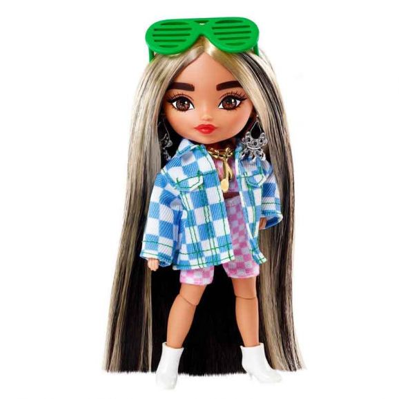 Barbie Extra Mini slingat hår