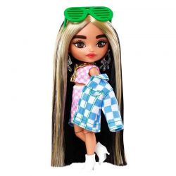 Barbie Extra Mini slingat hår