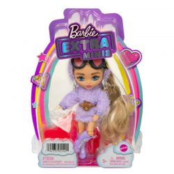 Barbie Extra Mini blont hår och glasögon