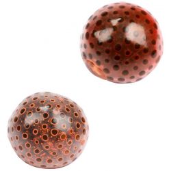 Klämboll Alien Egg med svarta pärlor