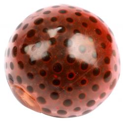 Klämboll Alien Egg med svarta pärlor