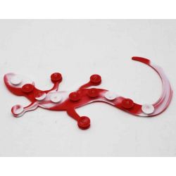 Squido Popit Strip suction Gecko Octoplop It Lizard Sugkopps ödla Fidget 20 cm