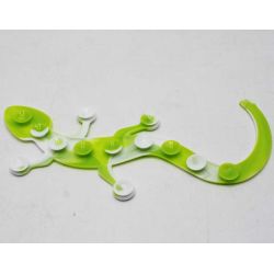 Squido Popit Strip suction Gecko Octoplop It Lizard Sugkopps ödla Fidget 20 cm