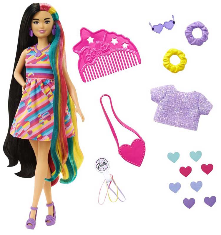Barbie Totally Hair Hearts