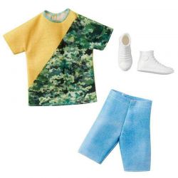 Barbie Fashionistas Ken Shorts och T-shirt