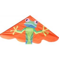 Flygande drake kite Groda 130 x 160 cm