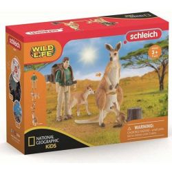 Schleich Outback Adventures Känguru och figur 42623