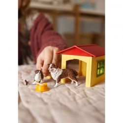 Schleich Hundkoja med hundar 42573