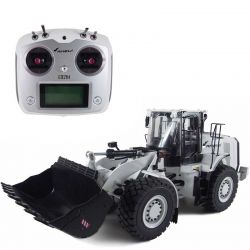 Amewi Hydraulisk Radiostyrd Hjullastare G921H Vit 1:16